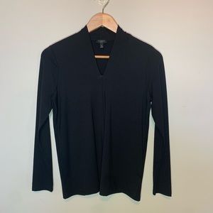 Talbots Black Blouse